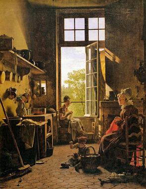 Martin Drolling - Interior of a Kitchen (detail) - Courtesy of Wikimedia Commons.