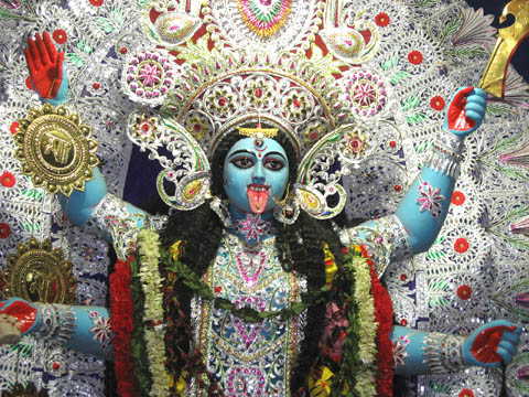 Goddess Kali By Piyal Kundu1 at Wikimedia Commons.