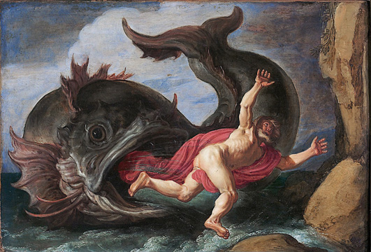 Painting by Pieter Lastman: Jonah and the Whale courtesy of Wikimedia Commons.