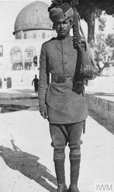 British Indian Soldier. Photo courtesy of Wikimedia Commons.