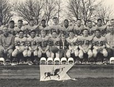 Pattonville Knights 1962; coach Stewart Newman