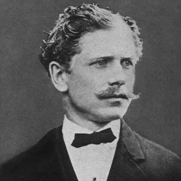 Ambrose Bierce.  From the website of the Clifton Waller Barrett Library of American Literature at Wikimedia Commons.