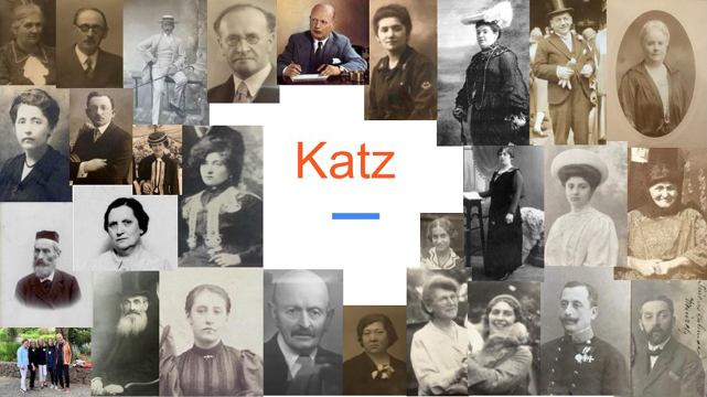 Photo collage of Katz family courtesy of Matt Stein.