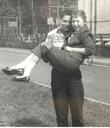 Shelly and Sidney, 1958. Photo courtesy of the author.