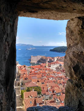 Photo of Dubrovnik, courtesy of the author.